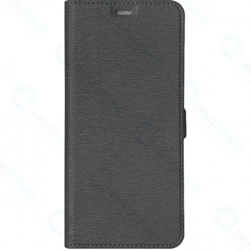 Чехол DF с флипом для Tecno Spark 7, черный (tFlip-02 Bl)