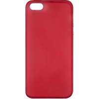 Чехол RED-LINE iBox Crystal для iPhone 5/5S/SE, красный (УТ000007343)