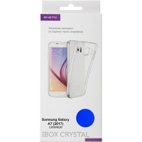 Чехол RED-LINE iBox Crystal для Galaxy A7 (2017), синий (УТ000010257)
