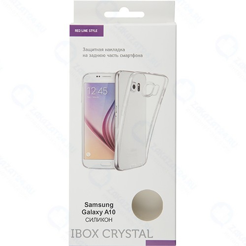 Чехол RED-LINE iBox Crystal для Galaxy A10, прозрачный (УТ000017416)
