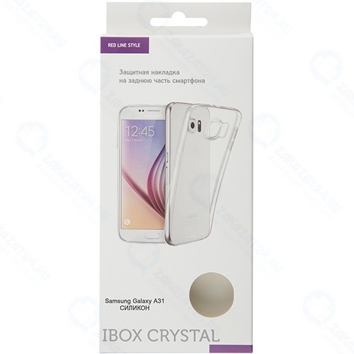 Чехол RED-LINE iBox Crystal для Galaxy A31, прозрачный (УТ000020424)