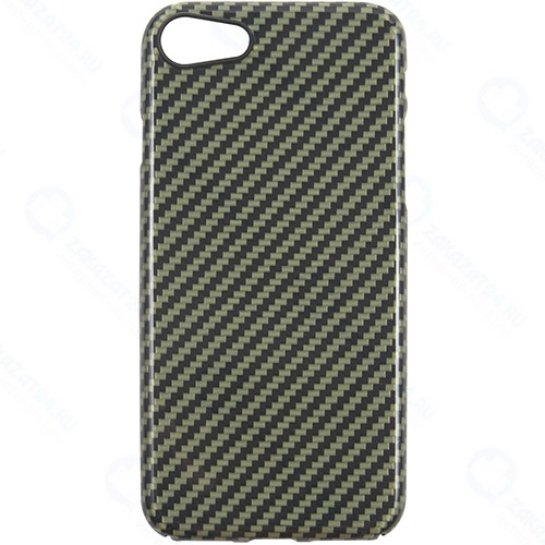 Чехол Barn&Hollis Carbon для iPhone SE(2020) High Gloss Green (УТ000020582)