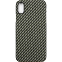 Чехол Barn&Hollis Carbon для iPhone XS Matte Green (УТ000020585)