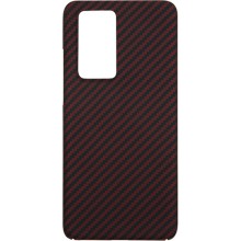 Чехол Barn&Hollis Carbon для Huawei P40 Pro Matte Red (УТ000020871)