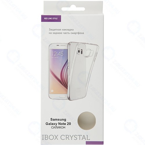 Чехол RED-LINE iBox Crystal для Galaxy Note 20, прозрачный (УТ000021630)