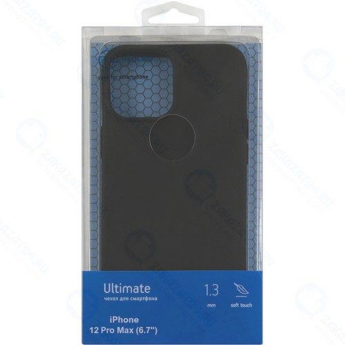 Чехол RED-LINE Ultimate для iPhone 12 Pro Max, черный (УТ000021885)