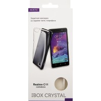 Чехол RED-LINE iBox Crystal для Realme C11, прозрачный (УТ000022061)