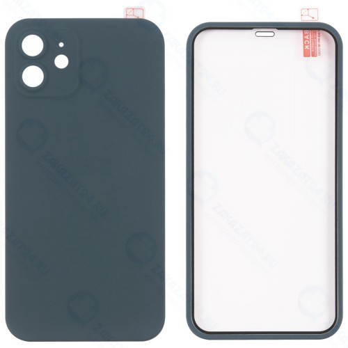 Чехол RED-LINE 360 Full Body для iPhone 12, темно-синий (УТ000026491)