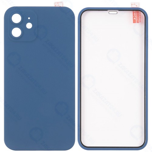 Чехол RED-LINE 360 Full Body для iPhone 12 Mini, синий (УТ000026494)