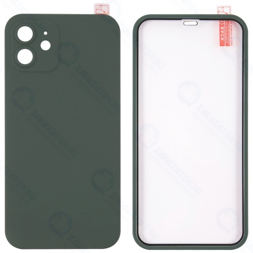 Чехол RED-LINE 360 Full Body для iPhone 12 Mini, зеленый (УТ000026499)