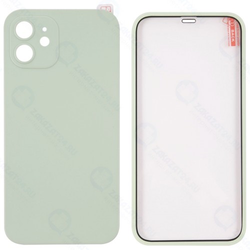 Чехол RED-LINE 360 Full Body для iPhone 12 Mini, мятный (УТ000026500)