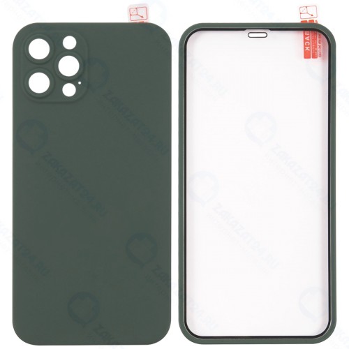 Чехол RED-LINE 360 Full Body для iPhone 12 Pro, зеленый (УТ000026506)