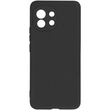 Чехол DF для Xiaomi Mi 11, силикон с микрофиброй, черный (xiOriginal-18)