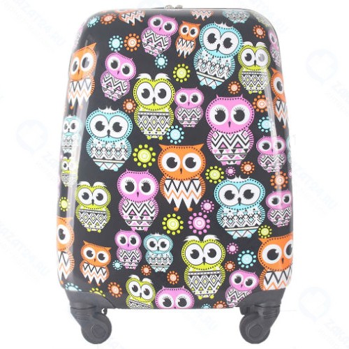 Чемодан MAGIO Совы, разноцветный (308)