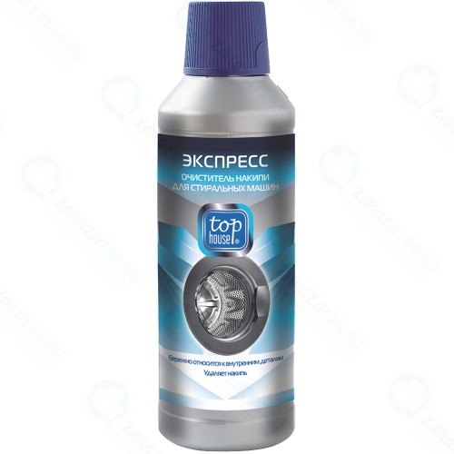 Экспресс-очиститель накипи Top House 391220 для стиральных машин 500 мл.