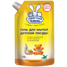 Средство для мытья посуды УШАСТЫЙ-НЯНЬ с ромашкой, 1 л (6549) Средство для мытья посуды УШАСТЫЙ-НЯНЬ с ромашкой, 1 л (6549)
