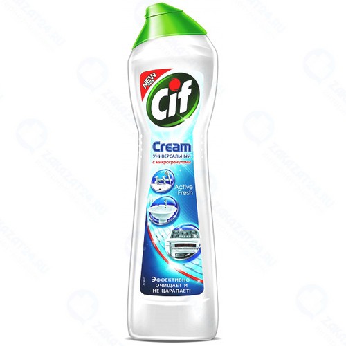 Универсальный чистящий крем Cif Active Fresh, 500 мл (67094752)
