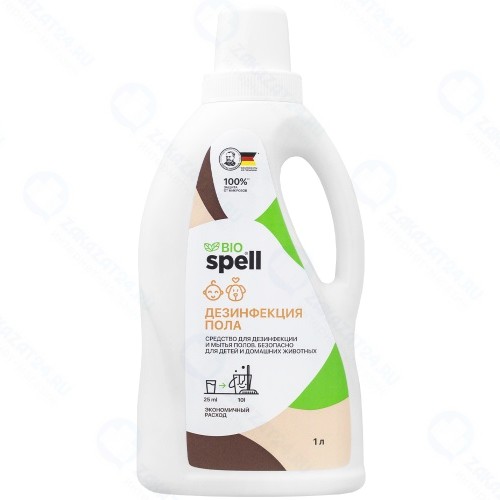 Средство для дезинфекции и мытья полов ИНТЕРСЭН-ПЛЮС Spell 