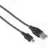 Кабель Hama micro USB-B, USB-A, 0,6 м Black (00173672)