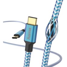 Кабель Hama USB Type-C, 1,5 м Blue (00183288)