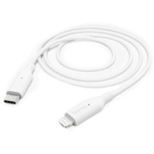 Кабель для iPod, iPhone, iPad Hama Mfi 1 м Lightning USB Type-C White (00183295)