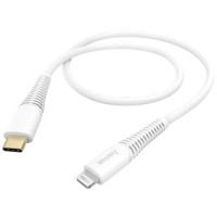 Кабель для iPod, iPhone, iPad Hama Lightning USB Type-C 1,5 м White (00183309)