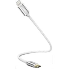 Кабель для iPod, iPhone, iPad Hama 0,2 м Lightning USB Type-C White (00187209)