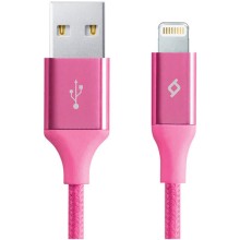Кабель для iPod, iPhone, iPad TTEC AlumiCable MFI Lightning 8pin Pink (2DKM02P)