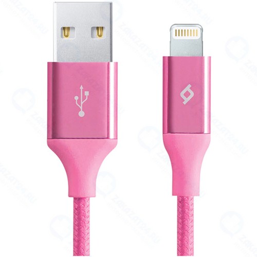 Кабель для iPod, iPhone, iPad TTEC AlumiCable MFI Lightning 8pin Pink (2DKM02P)