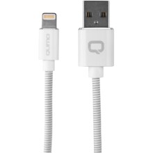 Кабель Qumo MFI С48 USB-Apple 8 pin, 1,2 м White (30020)