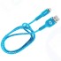 Кабель для iPod, iPhone, iPad Qumo MFI USB/Apple 8-pin Blue (30055)