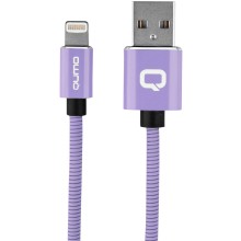Кабель для iPod, iPhone, iPad Qumo MFI USB/Apple 8-pin 1,2 м Purple (30518)