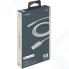 Кабель для iPod, iPhone, iPad Deppa MFI, 1,2 м, алюминий/нейлон, серебряный (72187)