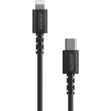 Кабель Anker PowerLine Select USB-C Cable Lightning, 90 см Black (A8612G11)