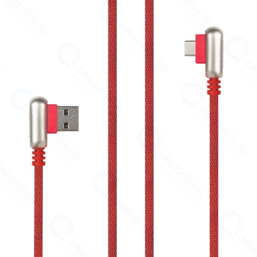 Кабель Rombica Digital Electron USB Type-C Red (CPQ-003)