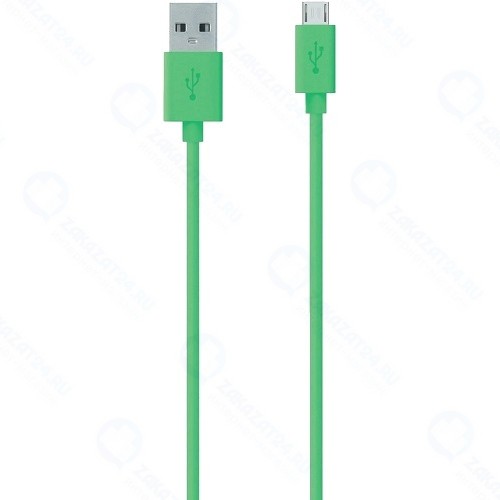 Кабель Belkin microUSB - USB, 2 м, Green (F2CU012BT2M-GRN)