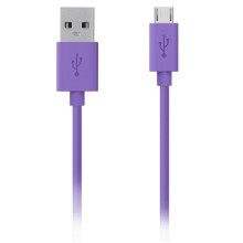 Кабель Belkin MicroUSB/USB M-M 2 м Purple (F2CU012bt2M-PUR) Кабель Belkin MicroUSB/USB M-M 2 м Purple (F2CU012bt2M-PUR)