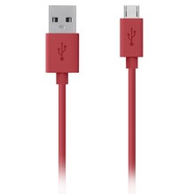 Кабель Belkin MicroUSB/USB M-M 2 м Red (F2CU012bt2M-RED) Кабель Belkin MicroUSB/USB M-M 2 м Red (F2CU012bt2M-RED)