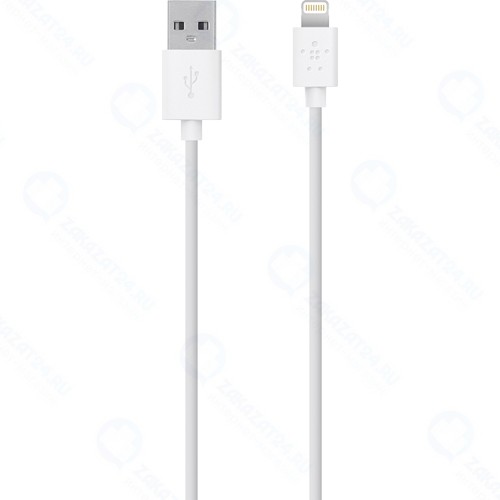 Кабель Belkin USB/8-pin Lightning 0,9 м White (F8J023bt03-WHT)