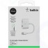 Переходник Belkin Lighting 8-pin папа/мама + Jack 3,5 мама White (F8J212btWHT)