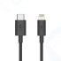 Кабель для iPod, iPhone, iPad Belkin USB Type-C/8-Pin Lightning 1,2m Black (F8J239bt04-BLK)