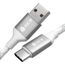 Кабель GCR GCR-UC28 USB/TypeC, 0.,5 м White (GCR-52252)