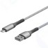 Кабель InterStep MicroUSB/USB2.0 1,2м, Silver (IS-DC-MCUSBNYSL-120B210)