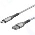 Кабель InterStep Type-C USB3.0, 2 м, Silver (IS-DC-TPCU3NYSL-200B210)