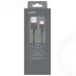 Кабель PERO DC-04 microUSB, 2А, 1 м Green/Black (PRDC-04MU1MGB)