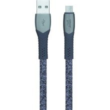 Кабель RIVACASE microUSB/USB 2.0, 1,2 м Gray (PS6100 GR12)