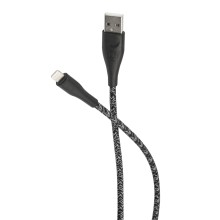 Кабель для iPod, iPhone, iPad Usams SJ397 USB/Lightning, 3 м, черный (SJ397USB01)