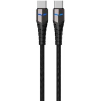 Кабель TFN USB/Type-C, 1,2m Knight Black (TFN-CKNUSBCC12MBK)