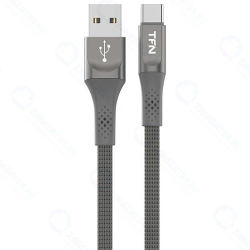 Кабель TFN USB/Type-C, 0,6m Zinc Grey (TFN-CZNUSBC06MGR)