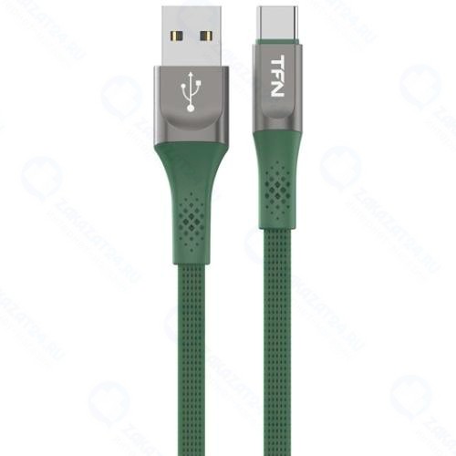 Кабель TFN USB/Type-C, 0,6m Zinc Green (TFN-CZNUSBC06MGRN)